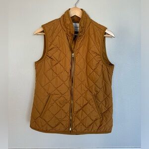 Old Navy Tan Gold Quilted Vest